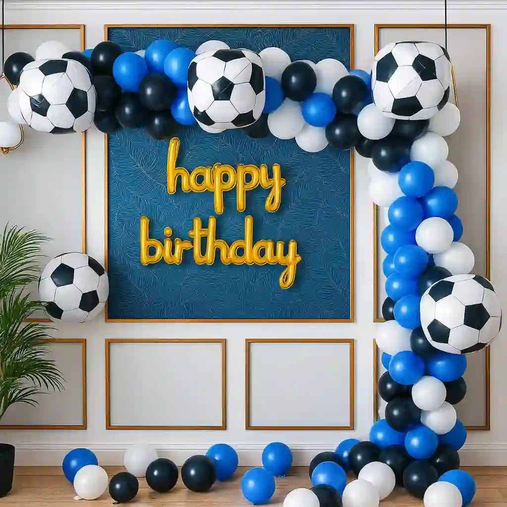 Simple Football Decoration